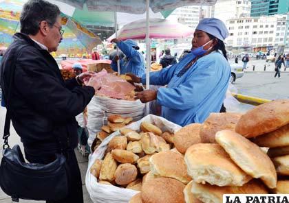 Unidad de pan costará 0,50 centavos de boliviano como mínimo