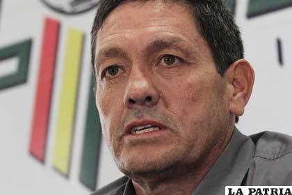 Mauricio Soria, entrenador del combinado boliviano