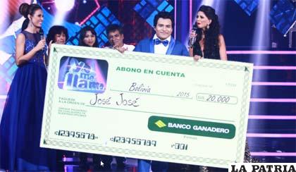 Luis Ticona “sí se llama José José”