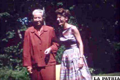 Imagen de la relación oculta que tuvo Gabriela Mistral con Doris Dana