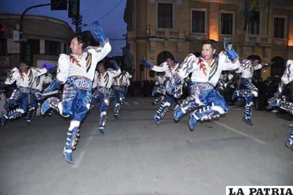 Agilidad de los Sambos Caporales
