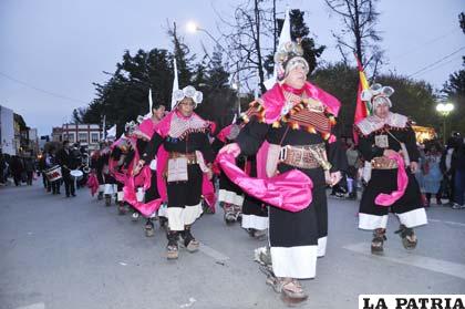Danza guerrera de los Phujllay