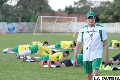 Mauricio Soria tuvo su primer contacto con los seleccionados