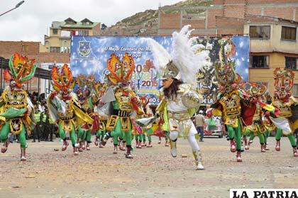 El proyecto de Estatuto Autonómico de Oruro, establece la protección de la danza de la Diablada