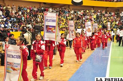 El acto de inauguraci?n se realizar? en el Palacio de los Deportes 