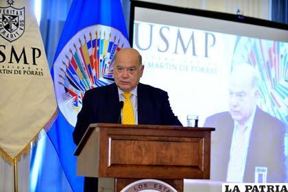 José Miguel Insulza concluyó su misión en la OEA