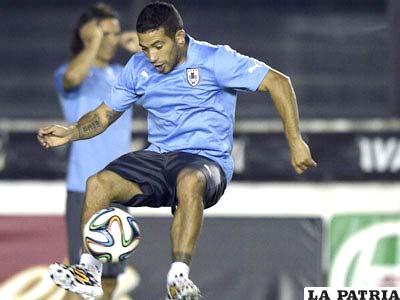 Walter Gargano quedó al margen de la selección charrúa