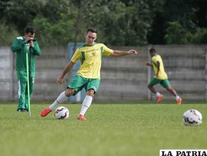 Damián Lizio con la esperanza de quedarse en la selección