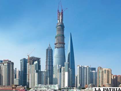 El rascacielos más alto de China 