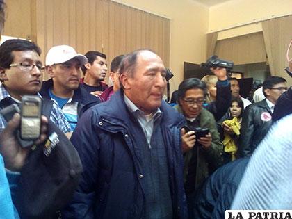 Administrador de la CNS en Oruro, Jacinto Torrelio Salazar