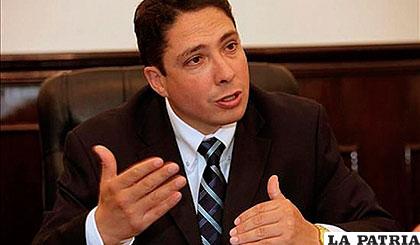 El procurador general del Estado Héctor Arce /boliviatv.bo