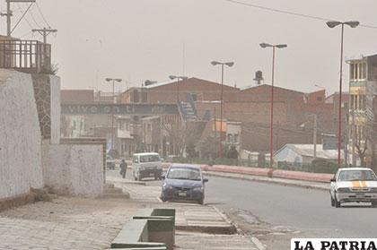 Fuertes vientos se registran en Oruro, Potosí y parte de La Paz /Archivo