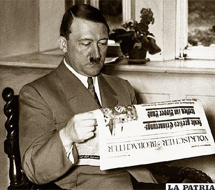 Hitler sabía del valor de la prensa, por eso la controlaba