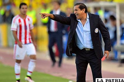 El seleccionador de Paraguay, Ramón Díaz /golcaracol.com