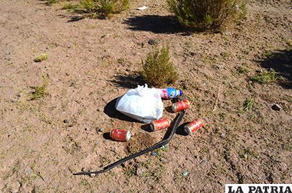 Varias cervezas fueron encontradas en el lugar del hecho