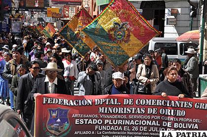 Nueva división dirigencial al interior de los Comerciantes Gremiales de Oruro