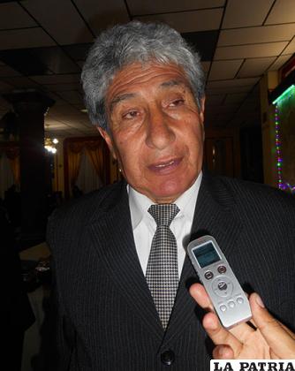 Juan Gironás, presidente de Federación Boliviana de Fútbol de Salón