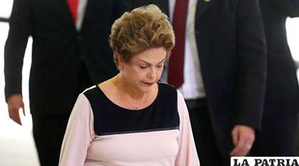 La presidenta de Brasil, Dilma Rousseff, será sometida a un juicio político /ELCOMERCIO.COM
