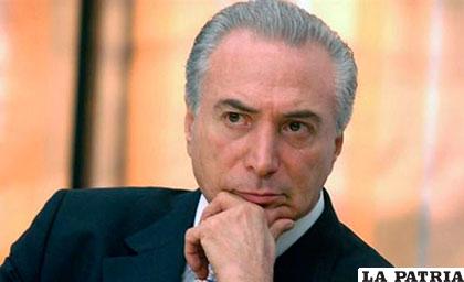 El presidente interino de Brasil, Michel Temer /latribuna.hn