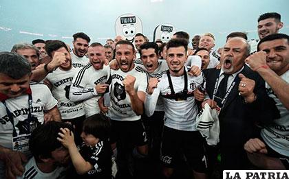 Festejan los jugadores del Besiktas /sport.es