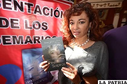 Viviana Garrón presentó 