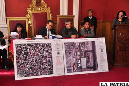 Entrega de material cartográfico a favor del Municipio por parte del viceministerio de Vivienda