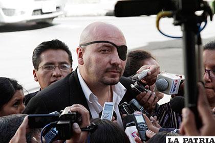 El Defensor del Pueblo, David Tezanos Pinto, admitió que hizo campaña a favor del MAS /apg.com.bo