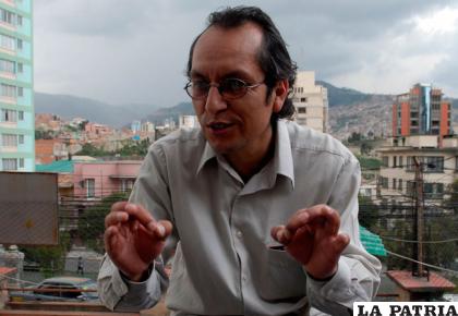 Walter Chávez, ex asesor de imagen del Presidente Morales /interlatin.com