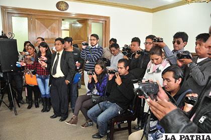 Periodistas orureños rechazan intención de modificar la Ley de Imprenta