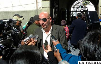 Defensor del Pueblo, David Tezanos Pinto, se reunió con delegados del penal de San Pedro /bp.blogspot.com