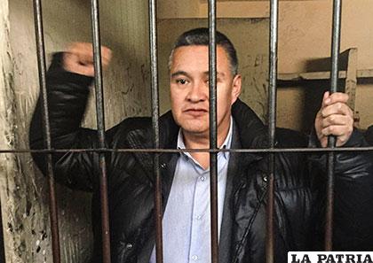 Eduardo León está detenido y se considera un preso político /eldeber.com.bo/Archivo