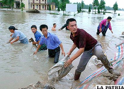 China sufre las peores inundaciones en más de dos siglos