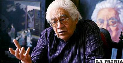 El escritor Oswaldo Reynoso /eldeber.com.bo