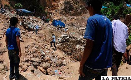 Buscan a dos obreros de la mina artesanal en el Sur del Honduras /contactohoy.com.mx