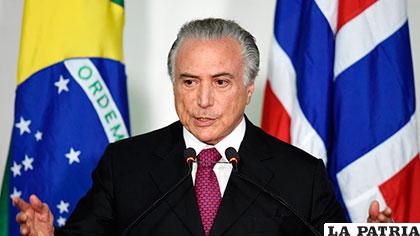 El presidente interino de Brasil, Michel Temer /cdn2.uvnimg.com