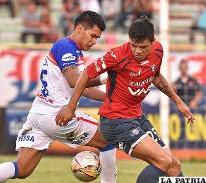 En la ida venció Wisltermann 2-1 en Cochabamba el 17/04/2016 /APG
