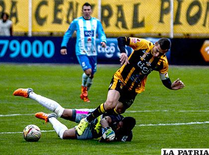 En la ida ganó The Strongest 4-2 en La Paz el 17/04/2016 /APG