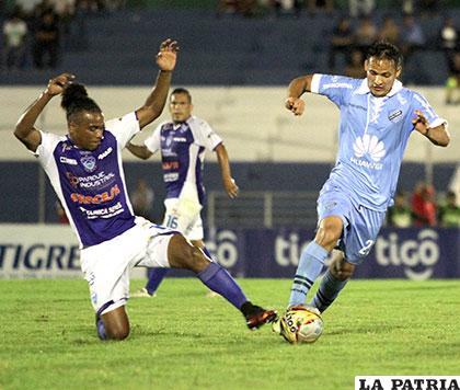 Empataron 1-1 en la ida en Warnes el 17/04/2016 /APG