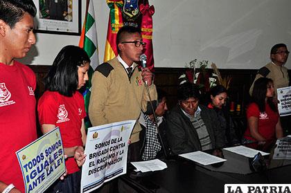 Brigadistas contra el racismo y discriminación estarán presentes en Cochabamba