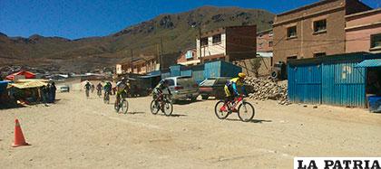 Ciclistas de Huanuni nuevamente estarán en competencia este jueves