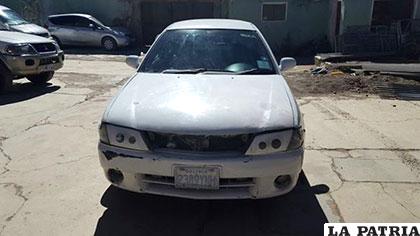 El vehículo fue recuperado en la ciudad de La Paz