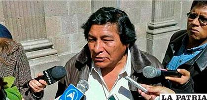 Viceministro de Descolonización, Félix Cárdenas /Boliviatv
