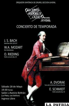 Hoy se presentará la Orquesta Sinfónica de Oruro /Jesús Elías