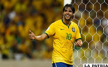 Kaká volverá a vestir la casaca de la selección brasileña