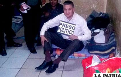 El abogado Eduardo León habló desde celdas judiciales /ANF
