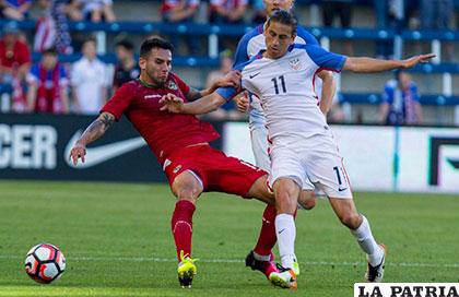 Estados Unidos fue superior al cuadro boliviano anoche en el amistoso disputado en el país del Norte /conmebol.com