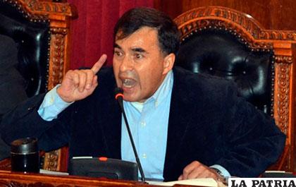 Juan Ramón Quintana generó muchas críticas al referirse a la labor de los periodistas /ABI