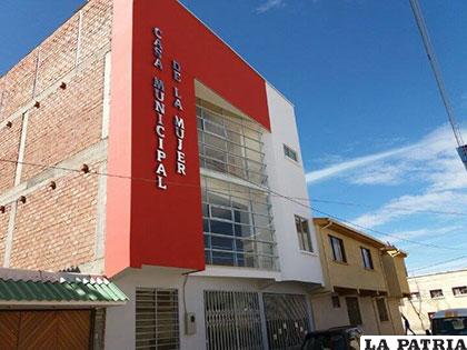 Infraestructura de la Casa Municipal de la Mujer