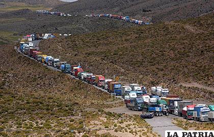 Transporte pesado espera instructivos para iniciar movilizaciones /APG/Archivo