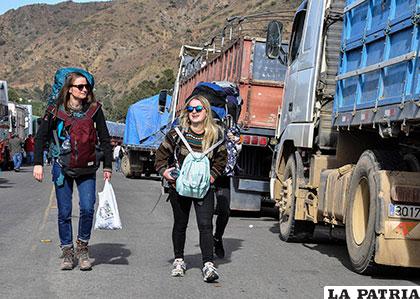 Transporte pesado paralizó carreteras del país /APG
